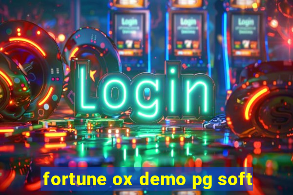 fortune ox demo pg soft